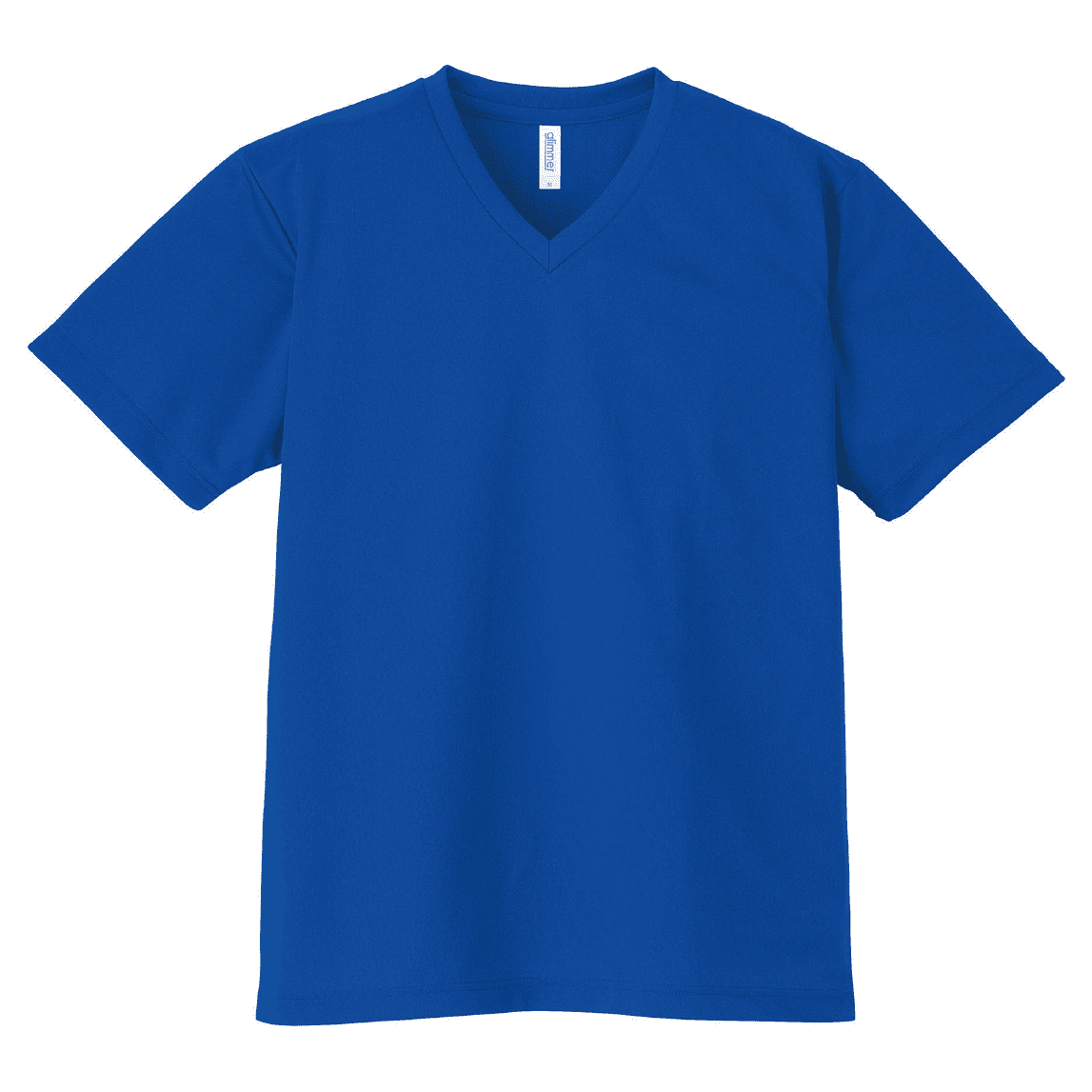 00337-AVT 4.4オンスドライVネックTシャツ