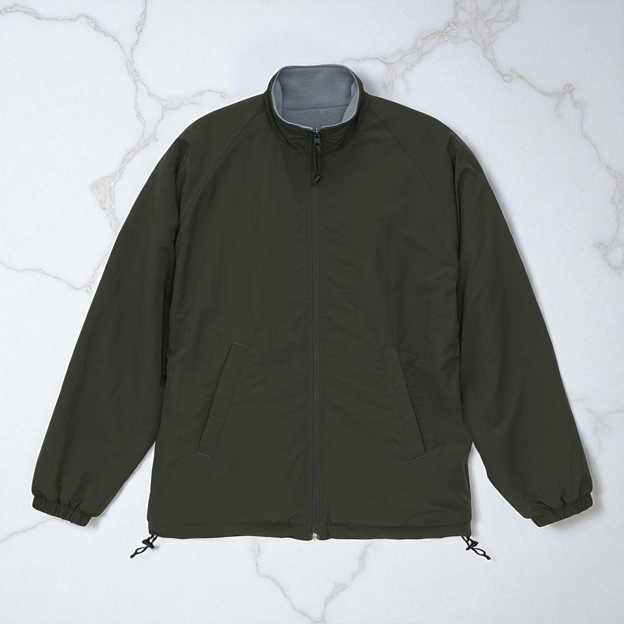 ダークオリーブ/グレー