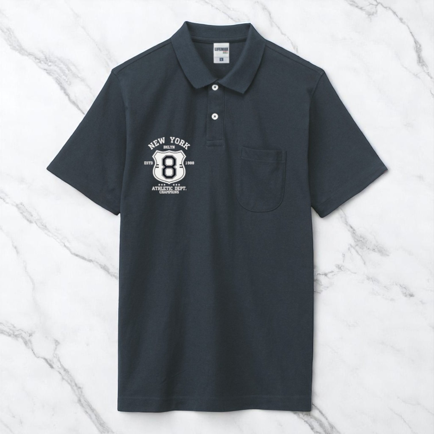 6.4オンス2WAYカラーポロシャツ