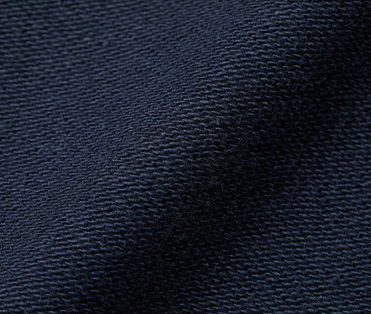 裏パイル生地の拡大写真