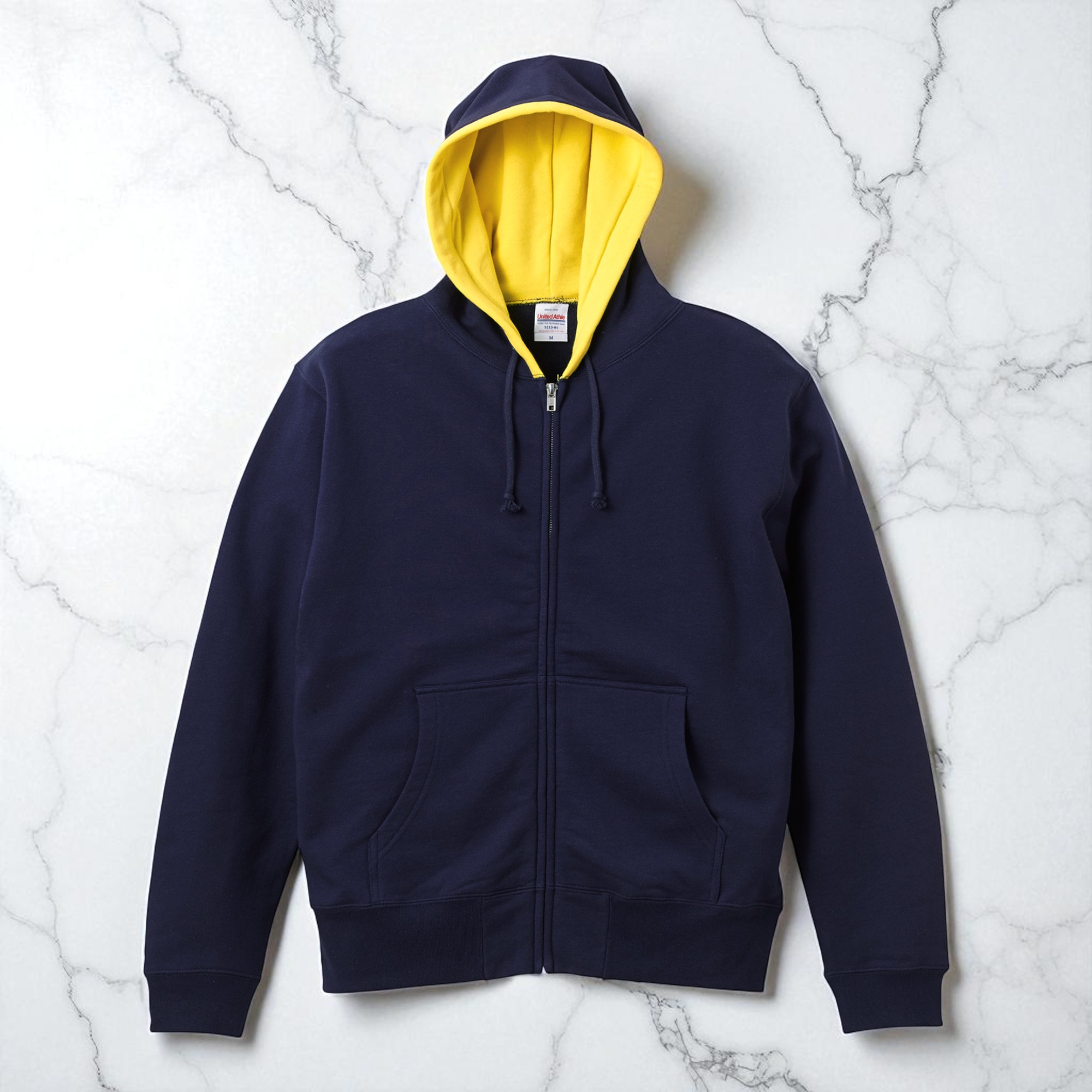 ネイビー/ブレージングイエロー