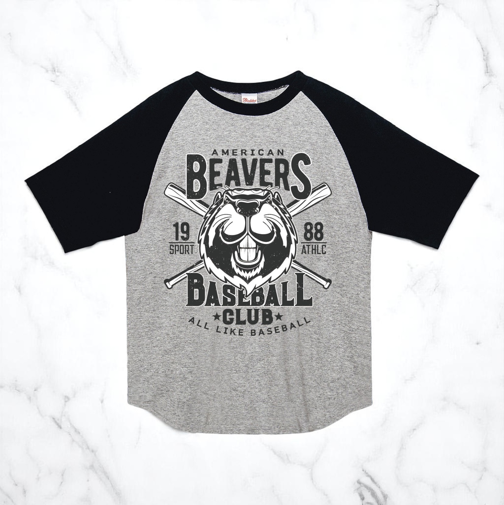 5.6オンスヘビーウェイトラグランTシャツ