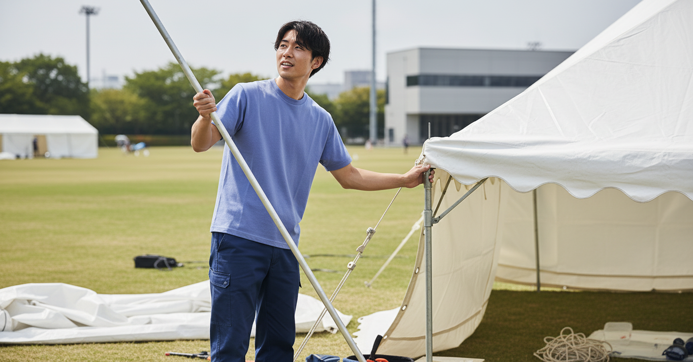 5.6オンスヘビーウェイトビッグTシャツ（着用例）